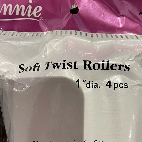 𝅺[ANNIE] Soft Twist Rollers 1” x 4 pieces - Picture 5 of 5